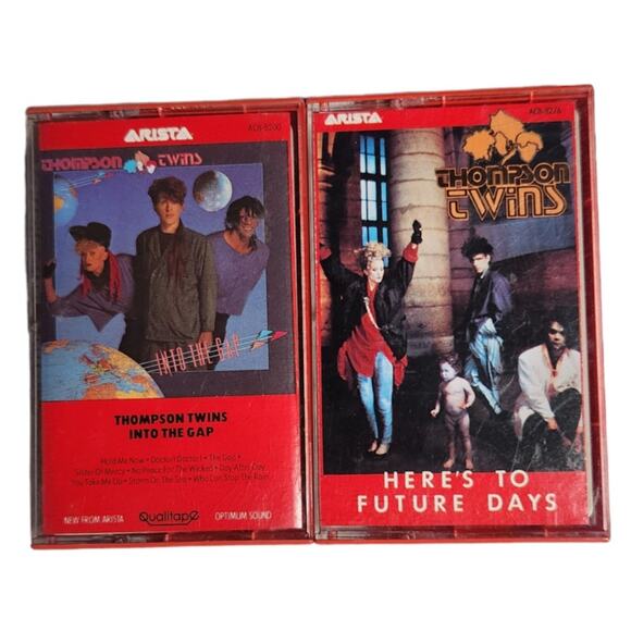 Thompson Twins Into The Gap, Here's To The Future Cassette Tested 80s Pre-owned - Picture 1 of 5